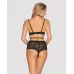 Кружевной комплект белья Raquelia черный L-XL