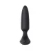 Черная анальная вибропробка HUSH 2 Size XS - 12,1 см черный 