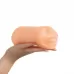 Двусторонний реалистичный маструбатор Oral Vaginal телесный 