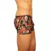 Мужские трусы-боксеры из сетки с яркими розами Rose Boxer черный S