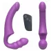 Фиолетовый безремневой страпон Straples Strap-On Dildo фиолетовый 