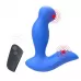 Синий вибромассажер простаты 3,5’’ Remote Control P-spot Massager - 12,5 см синий 