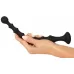 Черная анальная ёлочка Magic Anal Wand - 26,9 см черный 