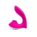 Ярко-розовый вибромассажер с вакуумной стимуляцией клитора ярко-розовый 