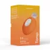 Оранжевый вибратор We-Vibe Temp для температурных игр оранжевый 