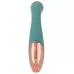 Бирюзовый вибратор для точки G The Magician G-Spot Vibrator - 19 см бирюзовый 