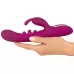 Лиловый вибратор-кролик 2 Function Vibrator Squirting - 22,5 см лиловый 