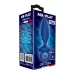 Синяя анальная пробка с кольцом Butt Plug with Loop S - 11,5 см синий 