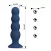 Синий анальный стимулятор со смещенным центром тяжести Silicone Anal Plug XL - 16,5 см синий 