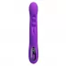 Фиолетовый вибростимулятор-кролик с шариками для точки G Sabien - 24 см фиолетовый 