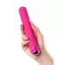 Розовый нереалистичный вибратор Mastick - 18 см розовый 