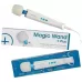 Жезловый проводной вибратор Magic Wand Plus (аналог) - 30,5 см белый 