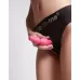 Розовая насадка Strap-On-Me Dildo Plug Beads size L розовый 