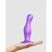 Фиолетовая насадка Strap-On-Me Dildo Plug Curvy size L фиолетовый 