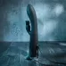Черный вибростимулятор-кролик Heat Up   Chill - 24,13 см черный 