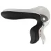 Вагинальный расширитель Vibrating Speculum с вибрацией и подсветкой черный 