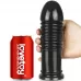 Черная анальная втулка 8 King Sized Anal Bumper - 22,5 см черный 