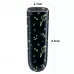 Мини-вибратор Rechargeable Glow-in-the-dark Music Massager - 8,5 см черный 
