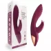 Сливовый вибратор-кролик 5’’ Silicone Kissing - 20,2 см сливовый 