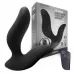 Черный вибромассажер простаты 3,5’’ Remote Control Curve P-spot Massager - 12 см черный 