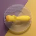 Желтая анальная вибропробка Mellow Yellow - 13,5 см желтый 