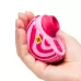 Розовый бесконтактный клиторальный стимулятор Romp Spin розовый 
