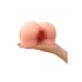 Реалистичный мастурбатор в форме попки с 2 любовными входами телесный 