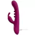 Лиловый вибратор-кролик 2 Function Vibrator Squirting - 22,5 см лиловый 