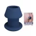 Синий анальный расширитель Jack Anal Plug S - 7,7 см синий 