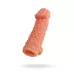 Насадка на фаллос с бугорками Cock Sleeve 004 Size M - 15,6 см телесный 