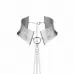 Серебристый ошейник с цепочками Desir Metallique Collar серебристый 