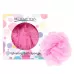 Розовая губка для ванны с вибропулей Vibrating Bath Sponge розовый 