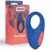 Синее эрекционное кольцо RRRING First Date Cock Ring синий 