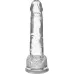 Прозрачный реалистичный фаллоимитатор Mr. Bold L - 18,5 см прозрачный 