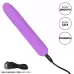 Фиолетовый мини-вибратор Bliss Liquid Silicone Mini Vibe - 10,75 см фиолетовый 