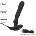 Черный анальный вибростимулятор Rechargeable Large Anal-T - 15 см черный 