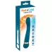 Бирюзовый вибромассажер с температурными режимами Hot n Cold Vibrator - 21,6 см бирюзовый 
