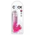 Розовый фаллоимитатор с мошонкой на присоске 6’’ Cock with Balls - 17,8 см розовый 