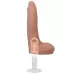 Телесный фаллоимитатор с мошонкой на съемной присоске Owen Gray Signature Cocks - 23,5 см телесный 