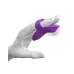Фиолетовая вибронасадка на пальцы Finger Vibe фиолетовый 