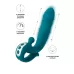 Зеленый вибратор с функцией Up Down и стимулирующим кольцом Mija - 19 см зеленый 