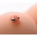 Магнитный зажим на сосок или член Magnus Mighty Magnetic Orbs серебристый 