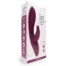 Сливовый вибратор-кролик 5’’ Silicone Kissing - 20,2 см сливовый 