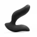 Черный вибромассажер простаты 3,5’’ Remote Control Curve P-spot Massager - 12 см черный 