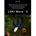 Синий вибромассажер простаты Lelo Loki Wave 2 - 19,6 см синий 