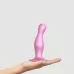Розовая насадка Strap-On-Me Dildo Plug Curvy size M розовый 