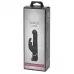 Черный хай-тек вибратор Greedy Girl Thrusting Rabbit Vibrator - 22,8 см черный 