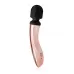 Черно-розовый вибромассажер Nouveau Curve Massager - 21 см черный с розовым 