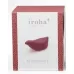 Бордовый клиторальный стимулятор IROHA TORI бордовый 