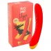 Красный изогнутый вибромассажер Romp Hype G-Spot - 21 см красный 